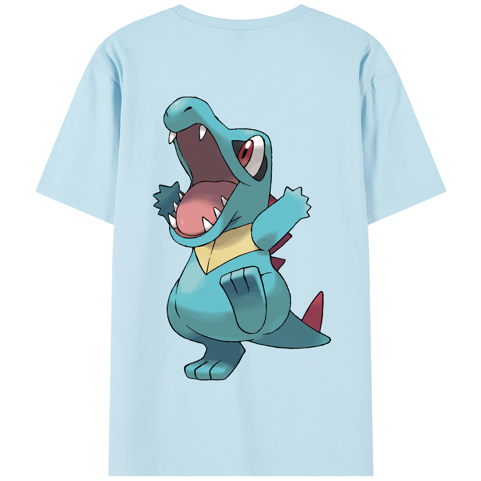 （画像用） ポケットモンスター Pokémon 綿100％半袖Tシャツ（背面プリント）